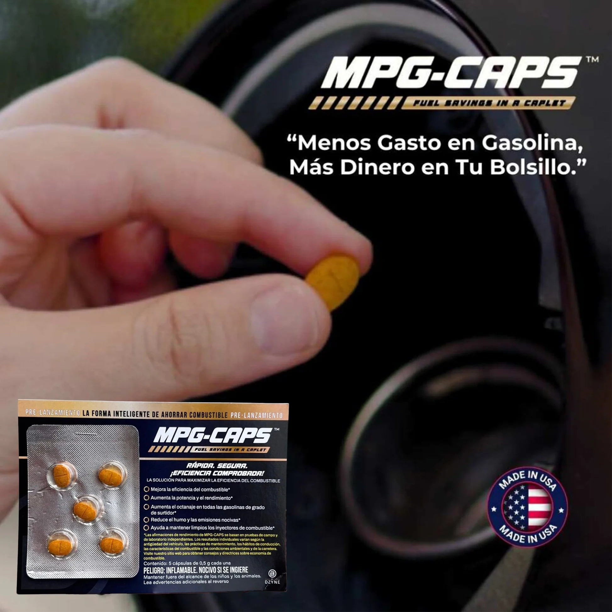 MPG CAPS 💊🏍️🚘